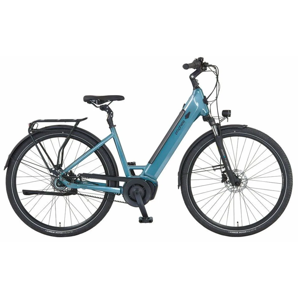 Prophete Geniesser 5.0 E-Bike, geräuscharmer Gates Riemenantrieb, 7-Gang Nabenschaltung, 540 Wh Akku