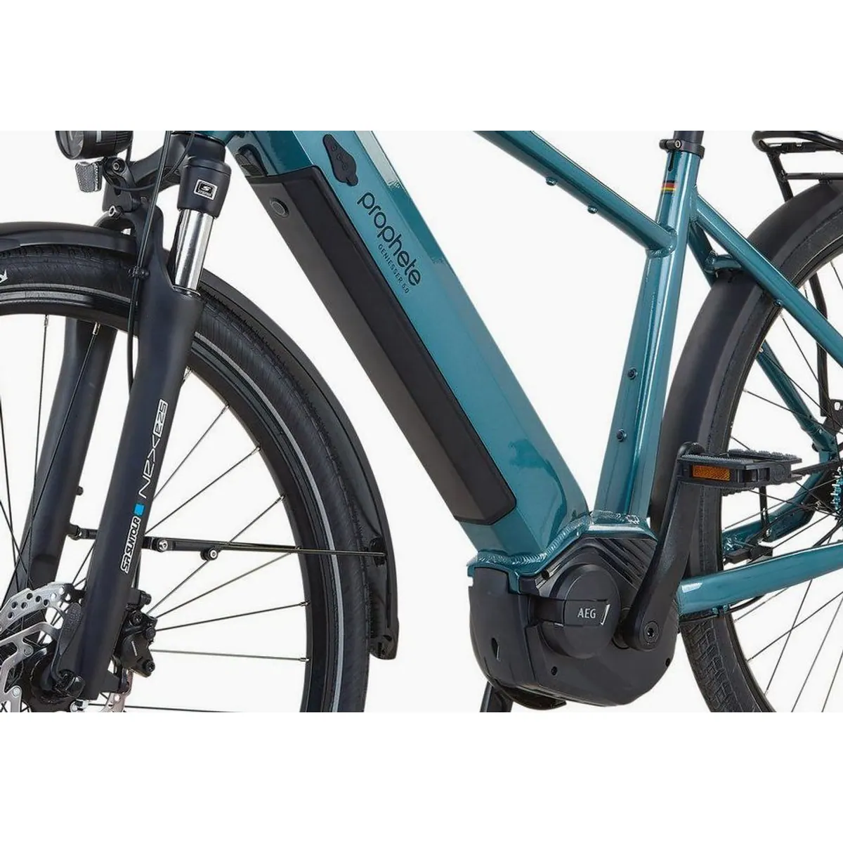 Prophete Geniesser 5.0 E-Bike, geräuscharmer Gates Riemenantrieb, 7-Gang Nabenschaltung, 540 Wh Akku 3