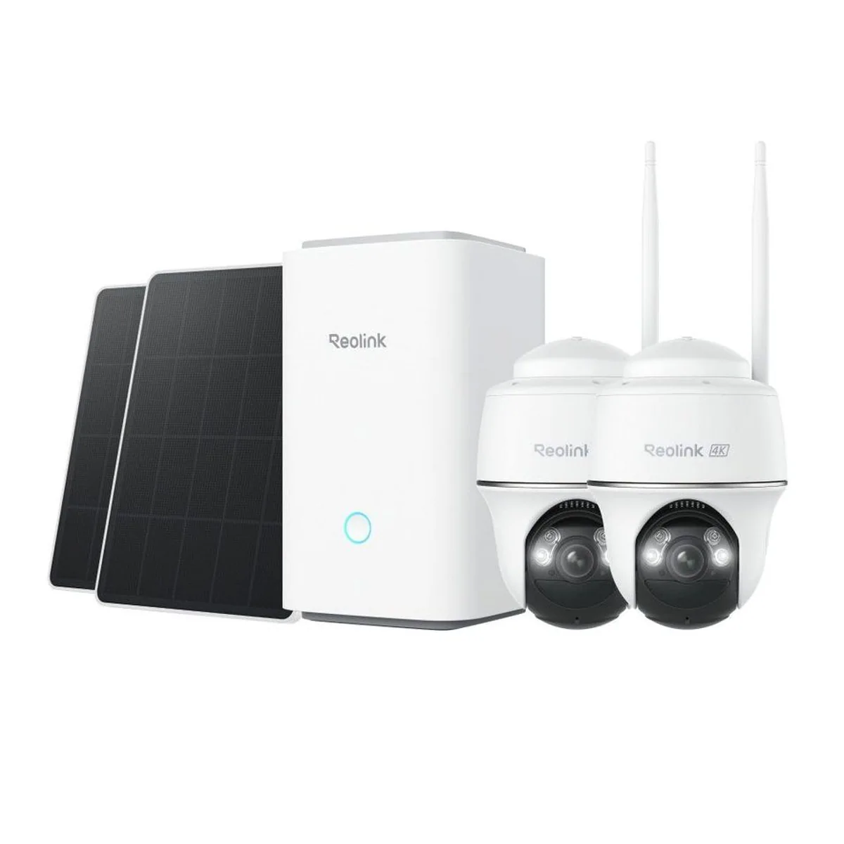 Reolink Argus PT Ultra, kabelloses 4K Sicherheitssystem mit 360° Ansicht
