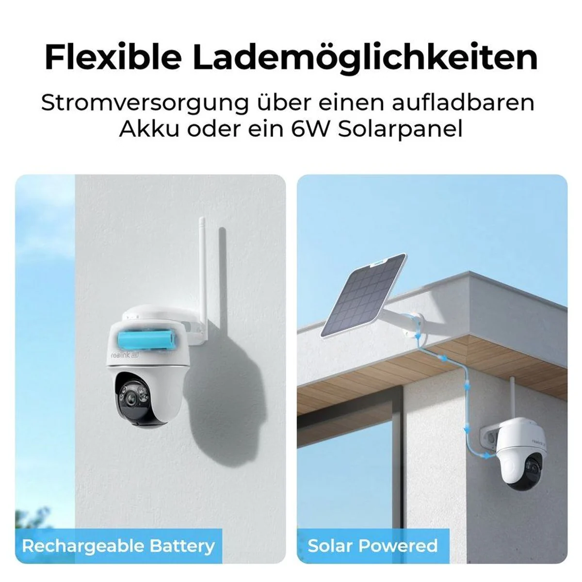 Reolink Argus PT Ultra, kabelloses 4K Sicherheitssystem mit 360° Ansicht 3