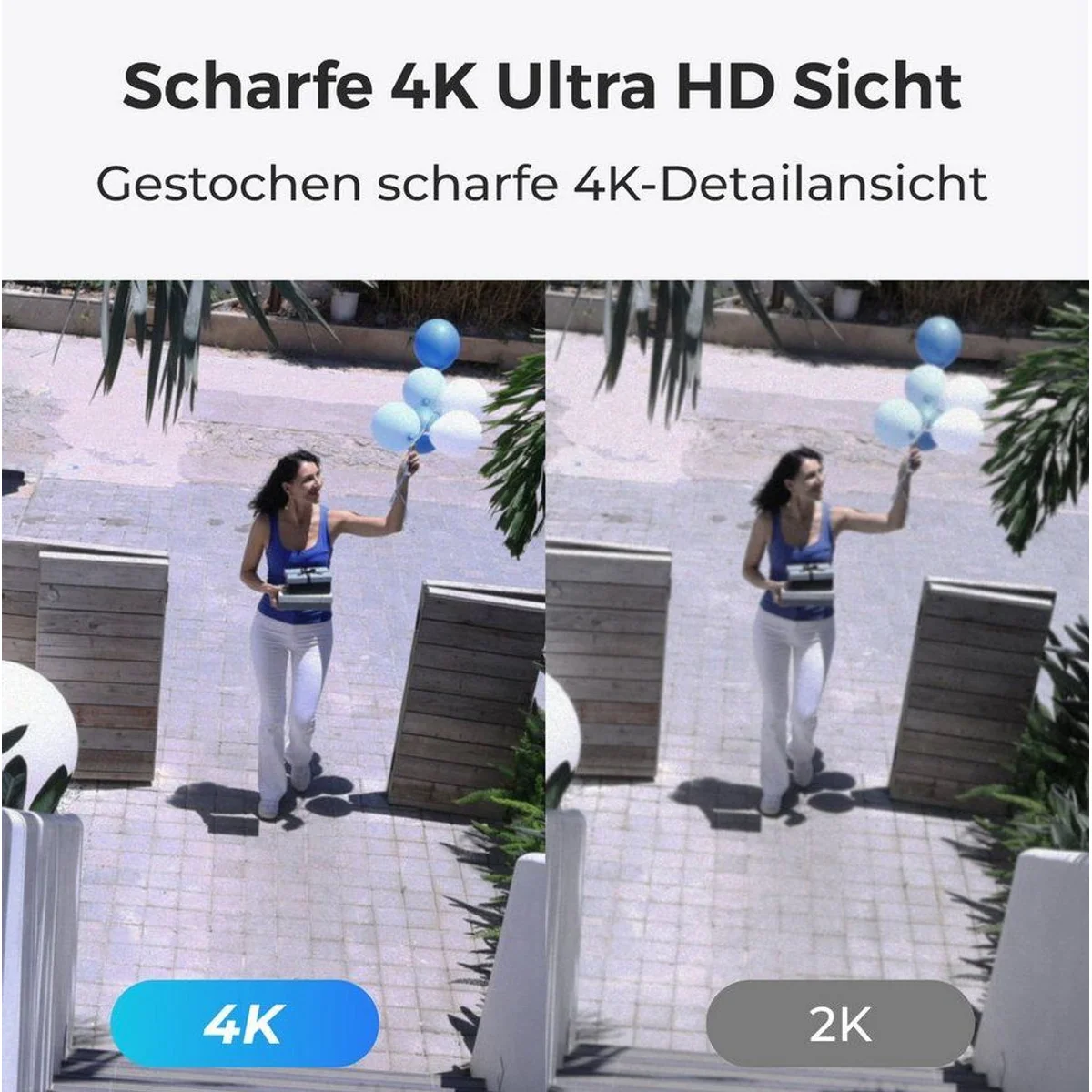 Reolink Argus PT Ultra, kabelloses 4K Sicherheitssystem mit 360° Ansicht 5