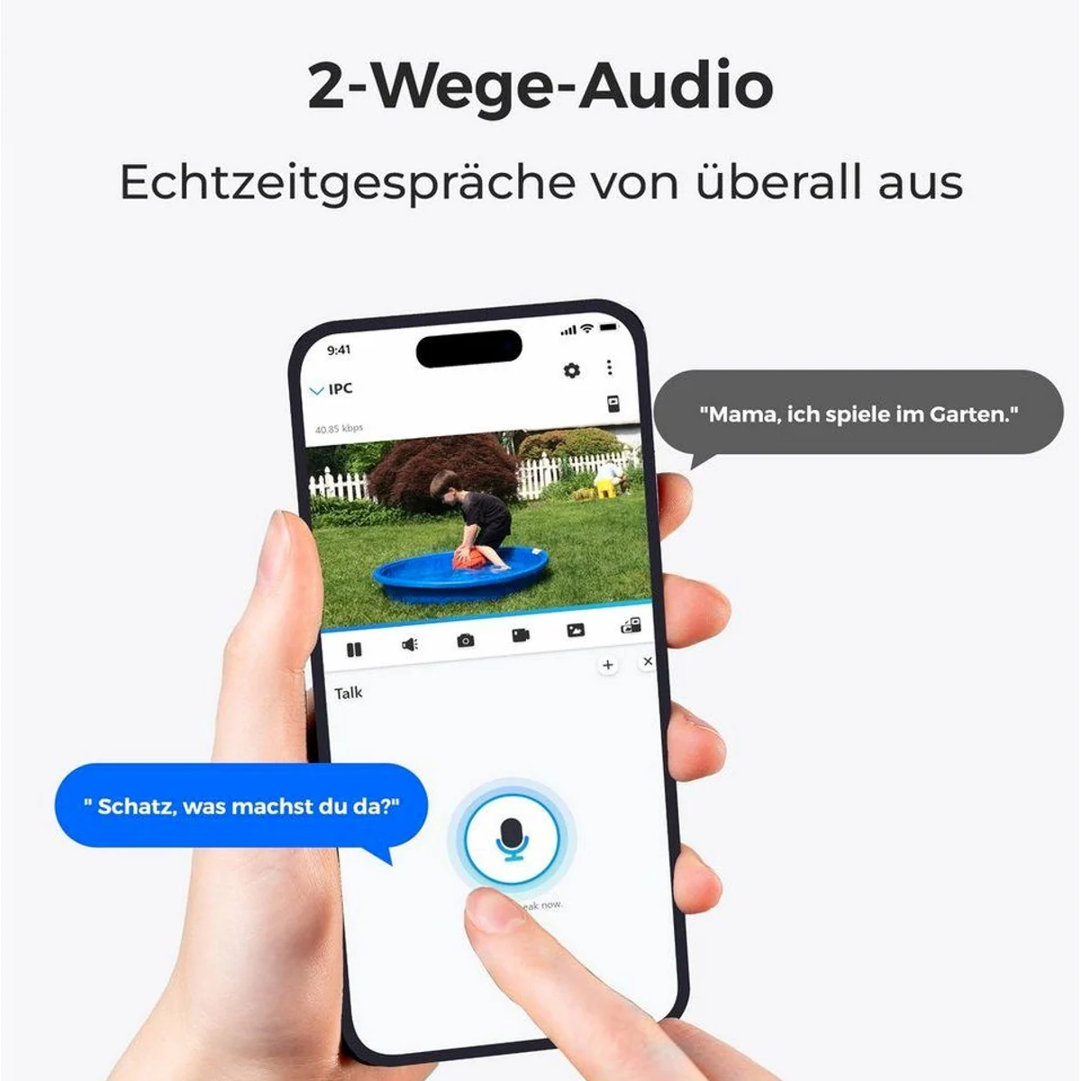 Reolink Überwachungskamera Elite Floodlight WiFi, 4K UHD, 180° Sicht, KI-gestützte Erkennung 4