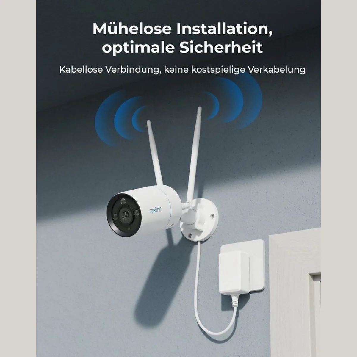 Reolink Überwachungskamera 4K WLAN System, 8MP Ultra HD, Smart-Erkennung, 12-Kanal NVR mit 2TB HDD 4