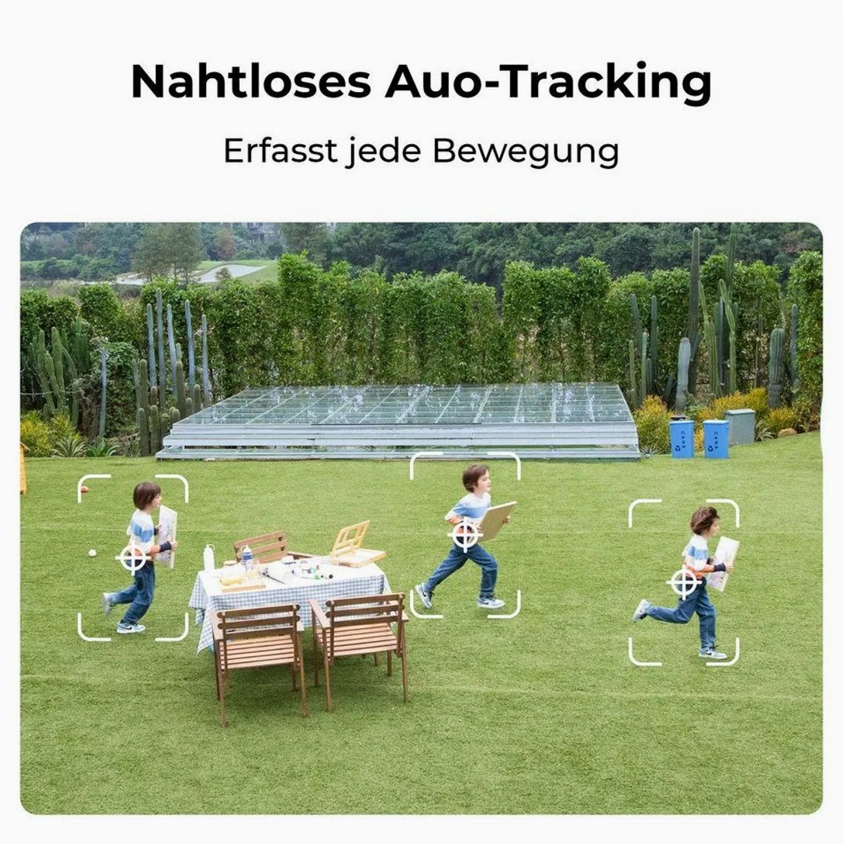 Reolink RLC-823S1W Überwachungskamera, 4K Auflösung, 360° Auto-Tracking 4