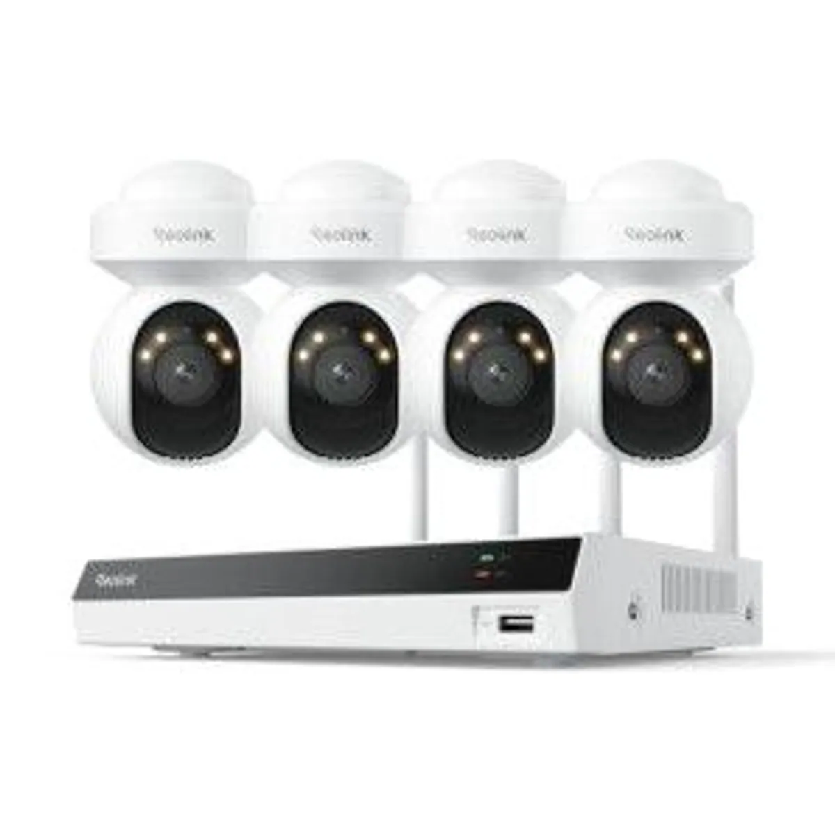 reolink 4X 4K WiFi 6 PT, Auto-Tracking, smarte Erkennung — 16CH NVR mit 2TB HDD
