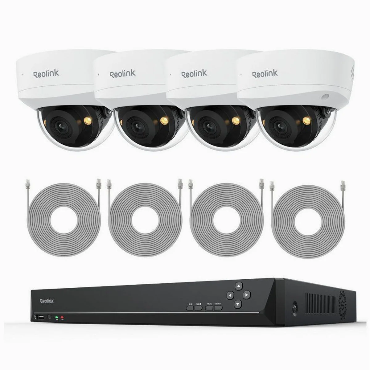 Reolink Überwachungskamera RLK8-500V4, IK10 Schutz, 5MP Auflösung, 24/7 Aufzeichnung