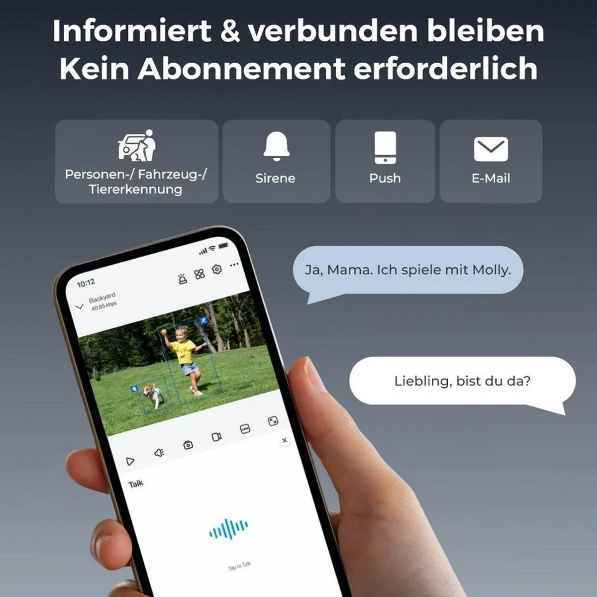 Reolink Überwachungskamera RLK8-500V4, IK10 Schutz, 5MP Auflösung, 24/7 Aufzeichnung 4