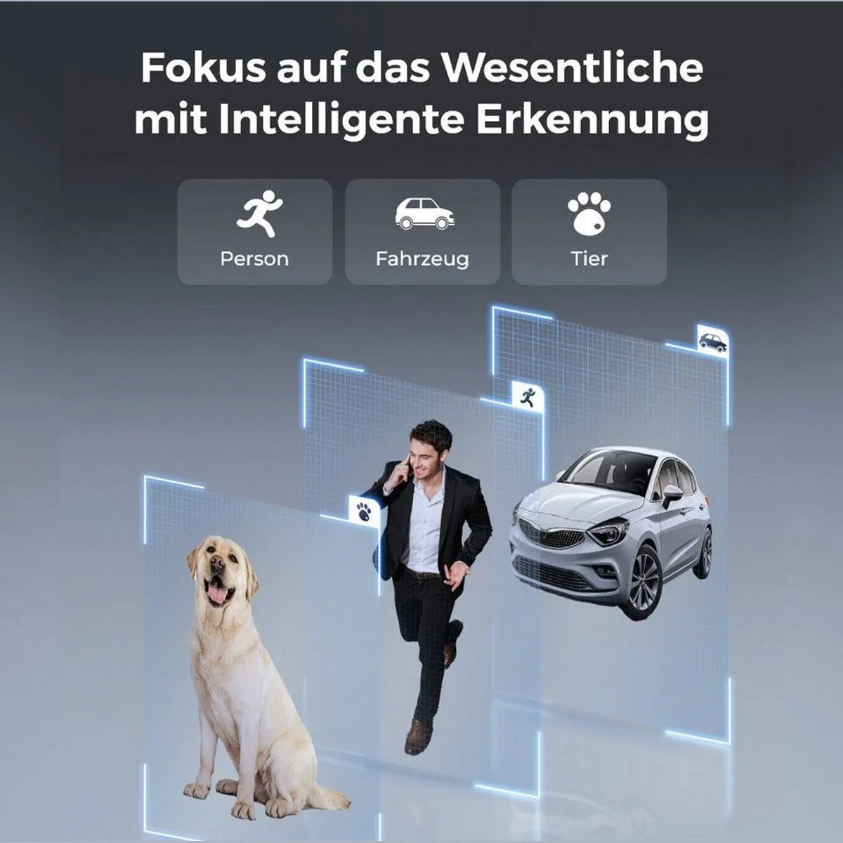 Reolink Überwachungskamera PoE Set, 4K Bildqualität, IK10 Vandalismus-Schutz, Intelligente Erkennung 2