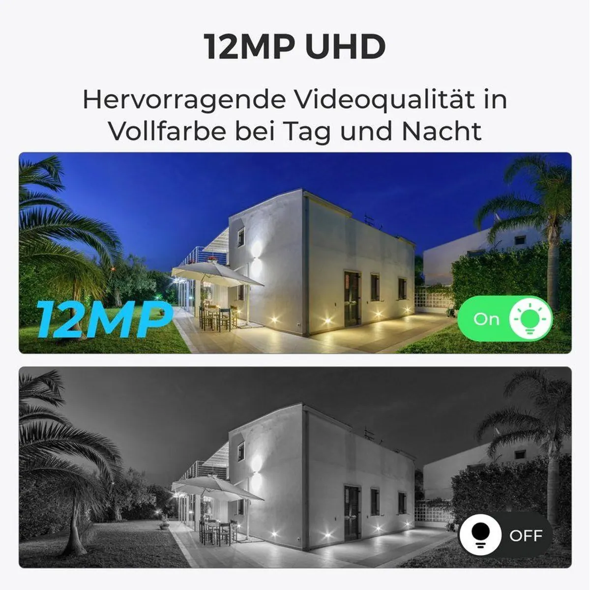Reolink Überwachungskamera PoE 12 MP Ultra HD, Farb-Nachtsicht, 24/7 Aufzeichnung 2