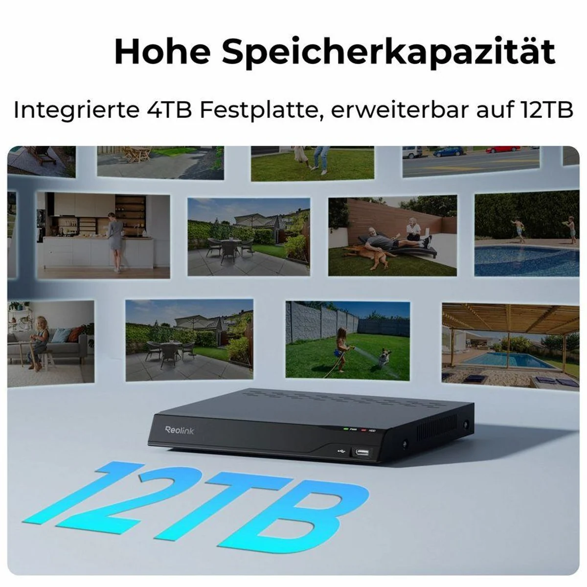 Reolink Überwachungskamera PoE 12 MP Ultra HD, Farb-Nachtsicht, 24/7 Aufzeichnung 5