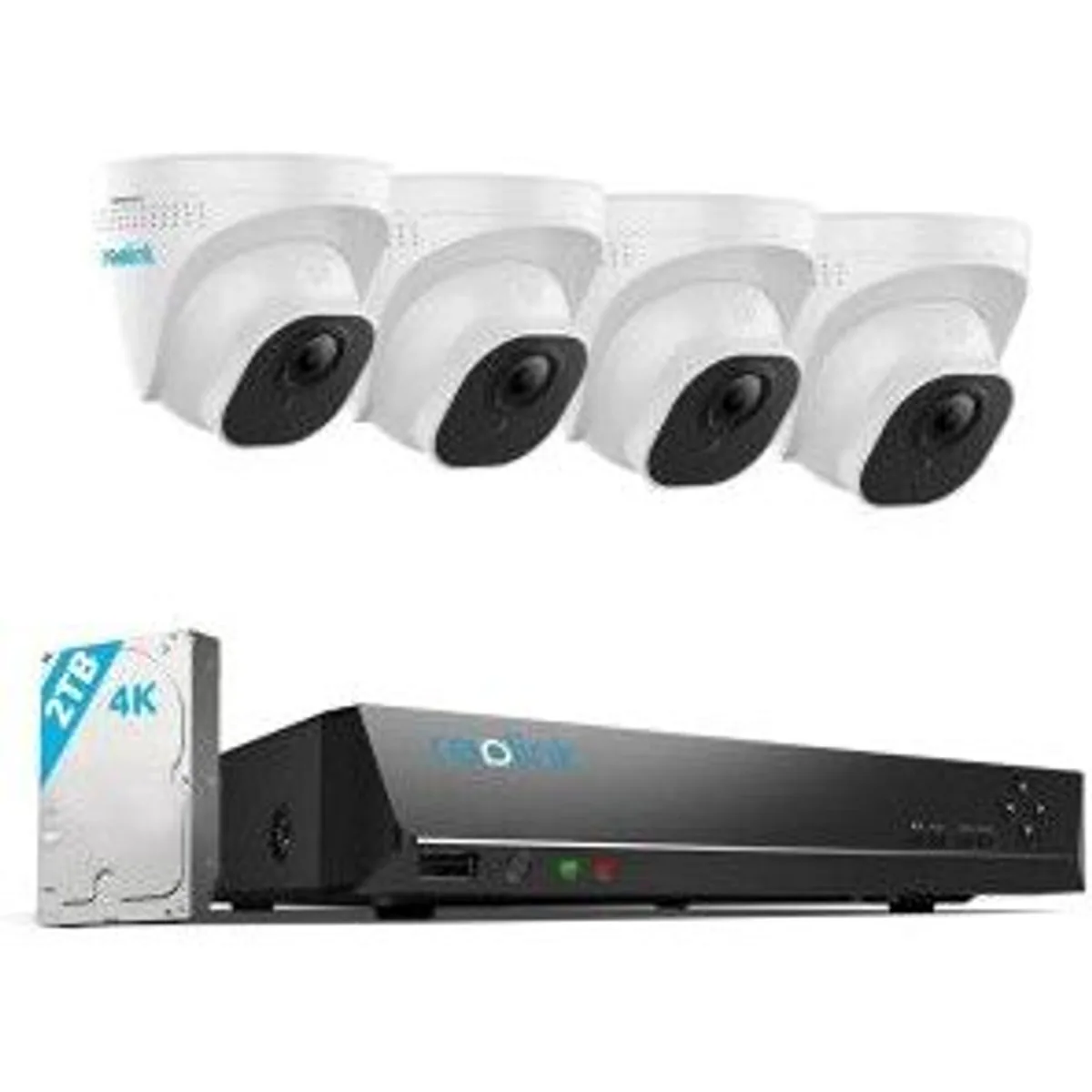 reolink 4K 8CH Überwachungssystem, hochauflösende Bildqualität, einfache Installation