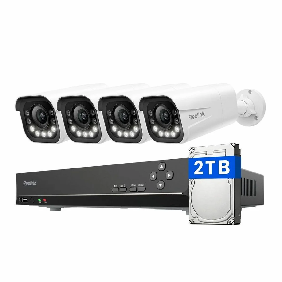 Reolink Überwachungskamera 8MP 4K PoE, intelligente Erkennung, 24/7 Videoüberwachung