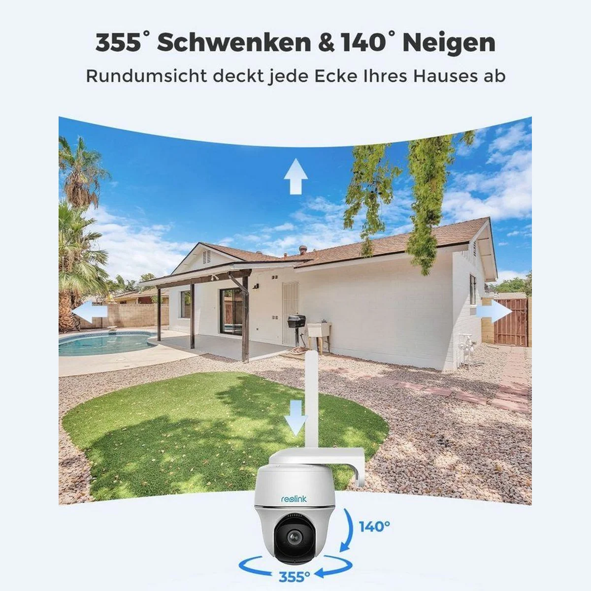 Reolink Überwachungskamera 5MP, 4G LTE, Intelligente Erkennung, IR-Nachtsicht 3