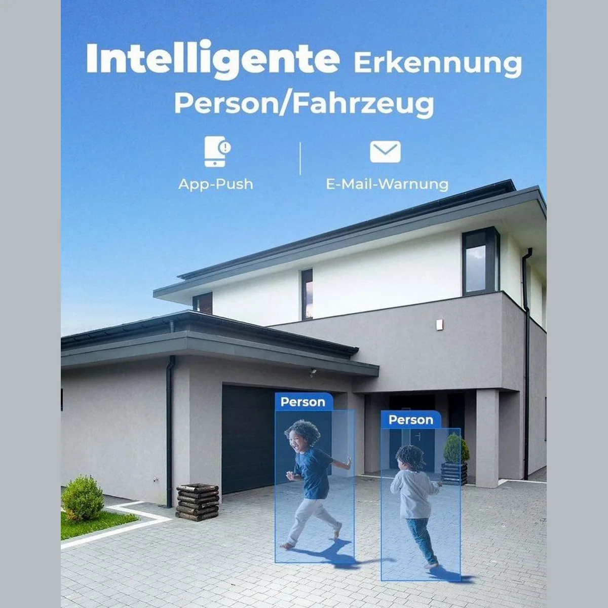 Reolink 8MP 4K PoE Set, intelligente Personen-/Fahrzeugerkennung, 2TB HDD NVR 3