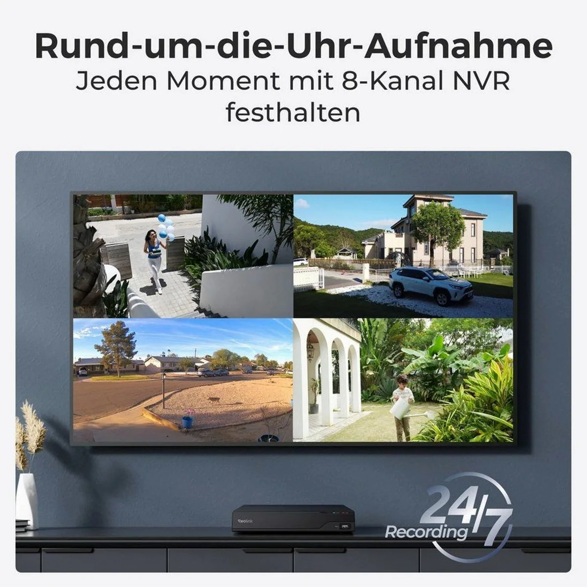 Reolink RLK8-811B4-A, 8MP PoE Überwachungskamera, 24/7 Aufnahme, intelligente Erkennung, Plug & Play 2