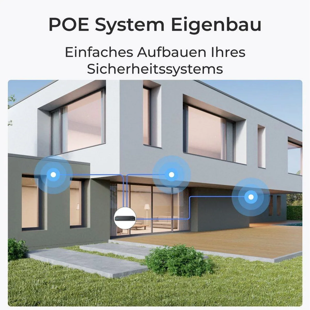 Reolink RLK8-811B4-A, 8MP PoE Überwachungskamera, 24/7 Aufnahme, intelligente Erkennung, Plug & Play 4