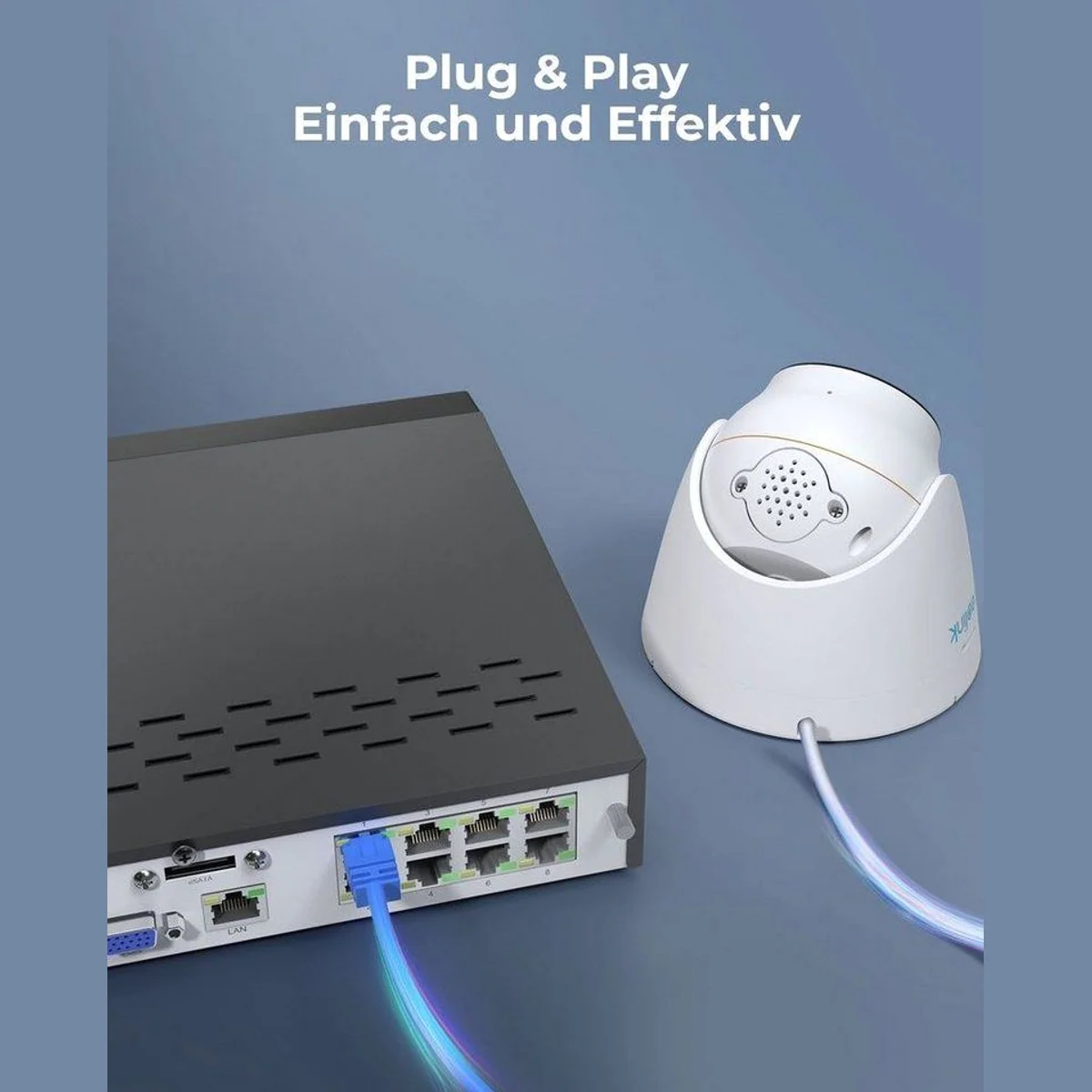 Reolink Überwachungskamera Set, 12 MP Ultra HD, PoE, 24/7 Aufzeichnung 4