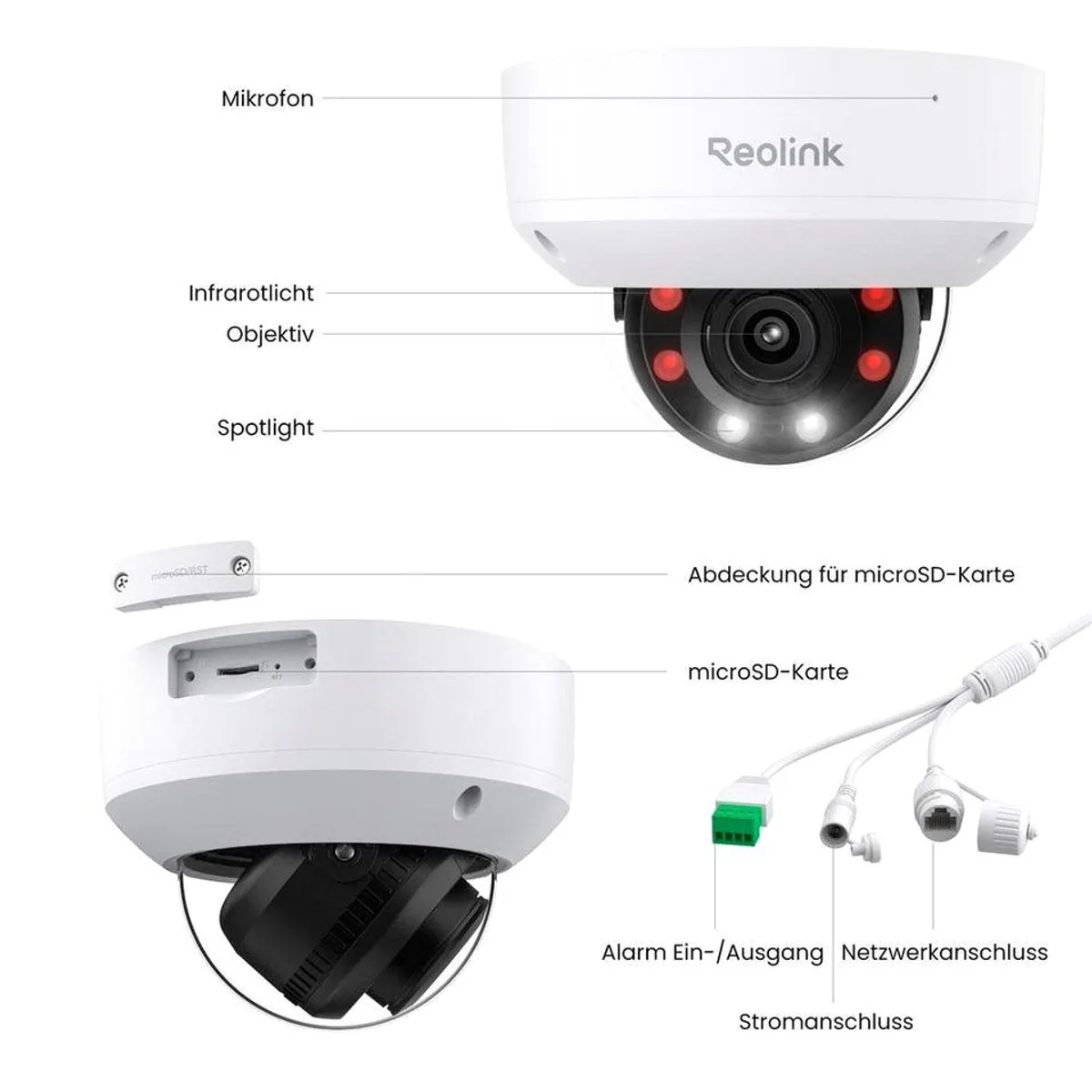 Reolink RP-PCV8MZ Überwachungskamera, 8 MP, PoE, KI-Ereigniserkennung 4