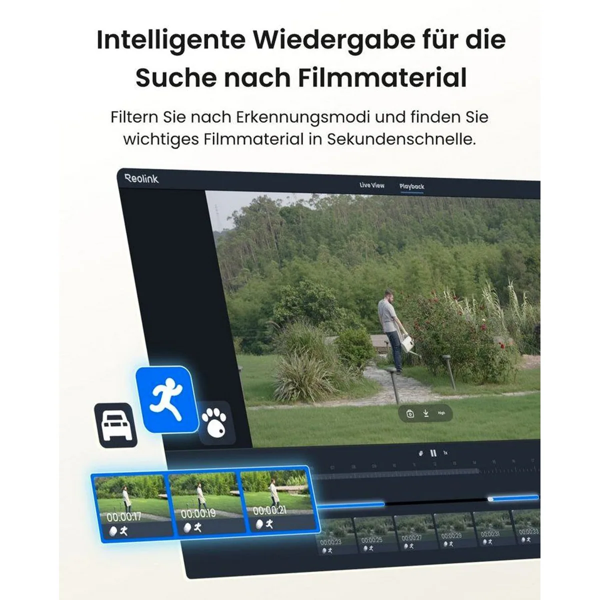Reolink RLN8-410 NVR, 24/7 Videoaufzeichnung, erweiterbarer Speicher, PoE-Technologie 4