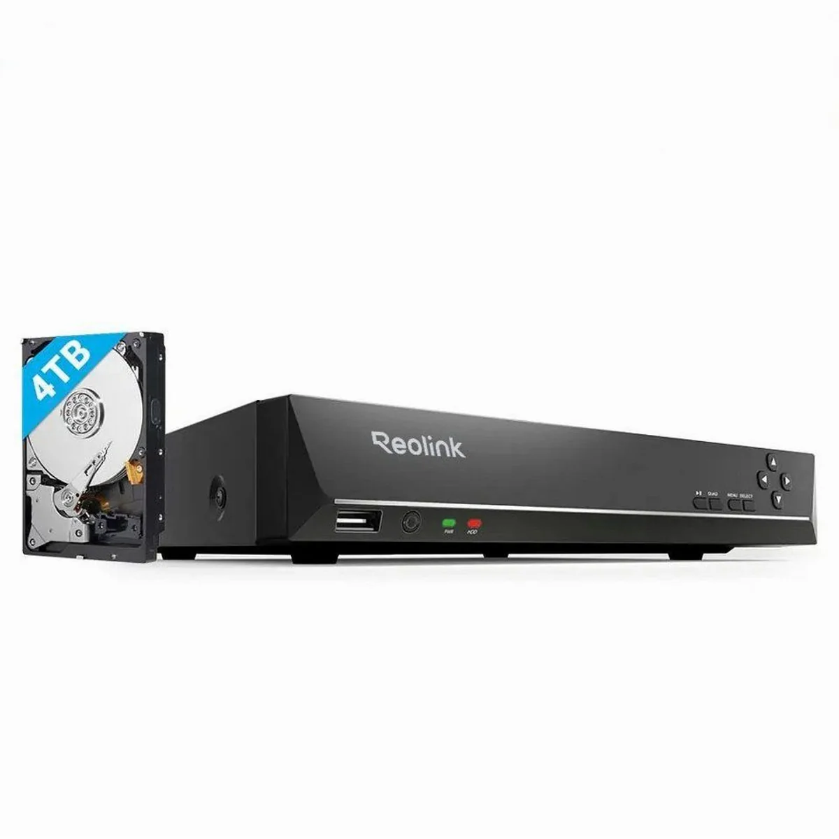 Reolink RLN16-410 NVR, 24-Kanal PoE, 16TB Speicher, 16MP Auflösung