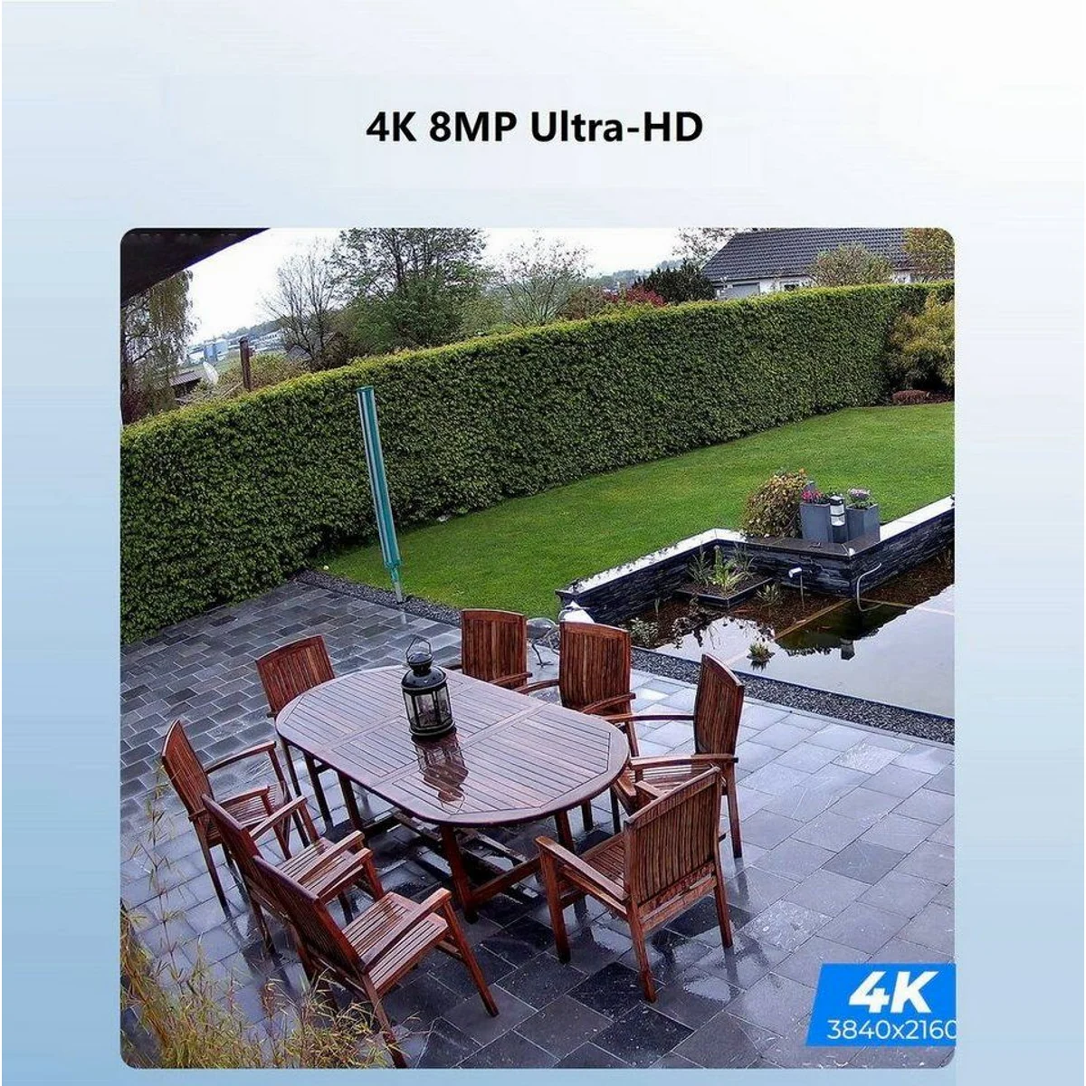 Reolink RLK16-820D8-A Überwachungskamera, 4K Auflösung, PoE Technologie, 30m Nachtsicht 4