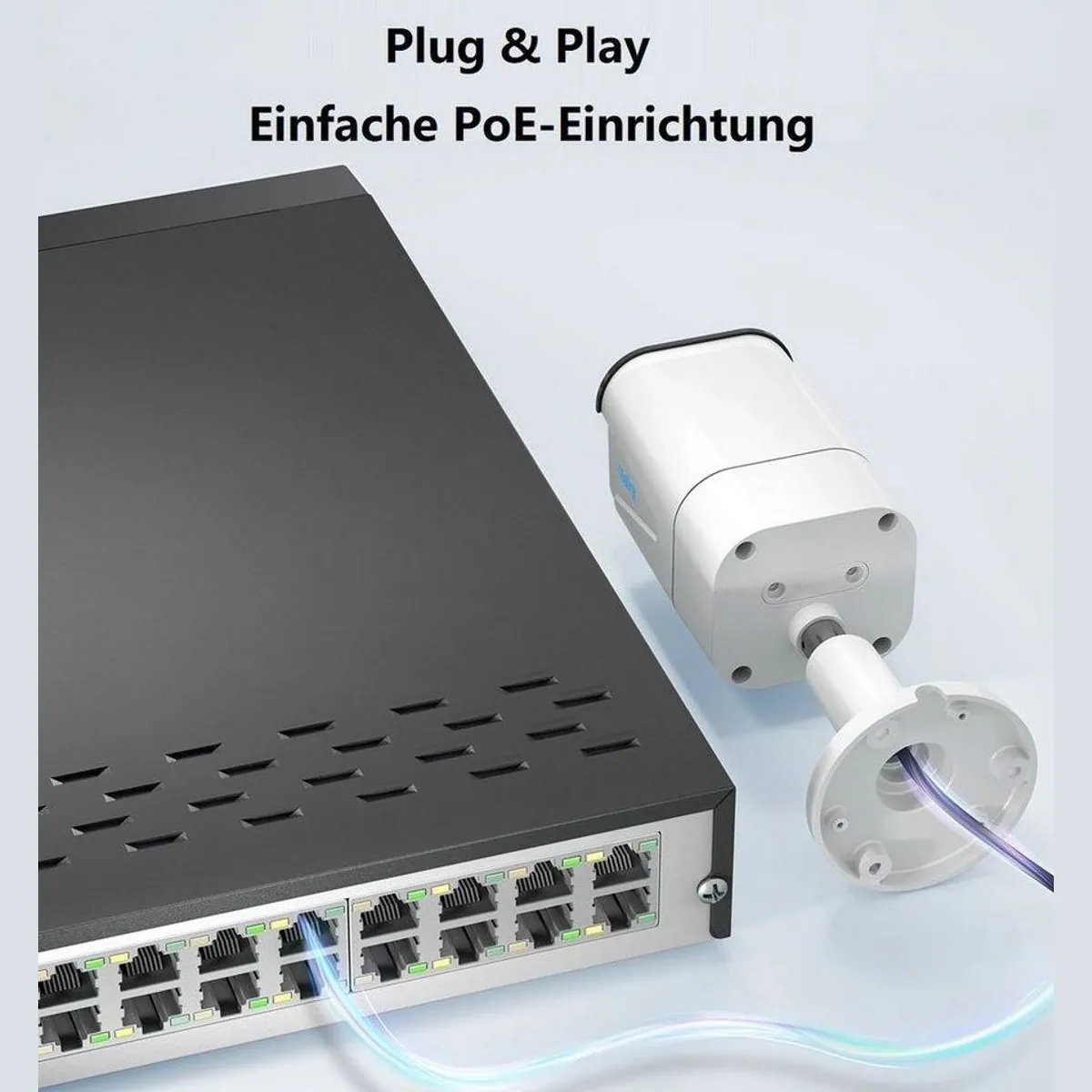 Reolink RLK16-810B8-A 4K PoE Überwachungskamera, hohe Auflösung, intelligente Erkennung, wetterfest 5
