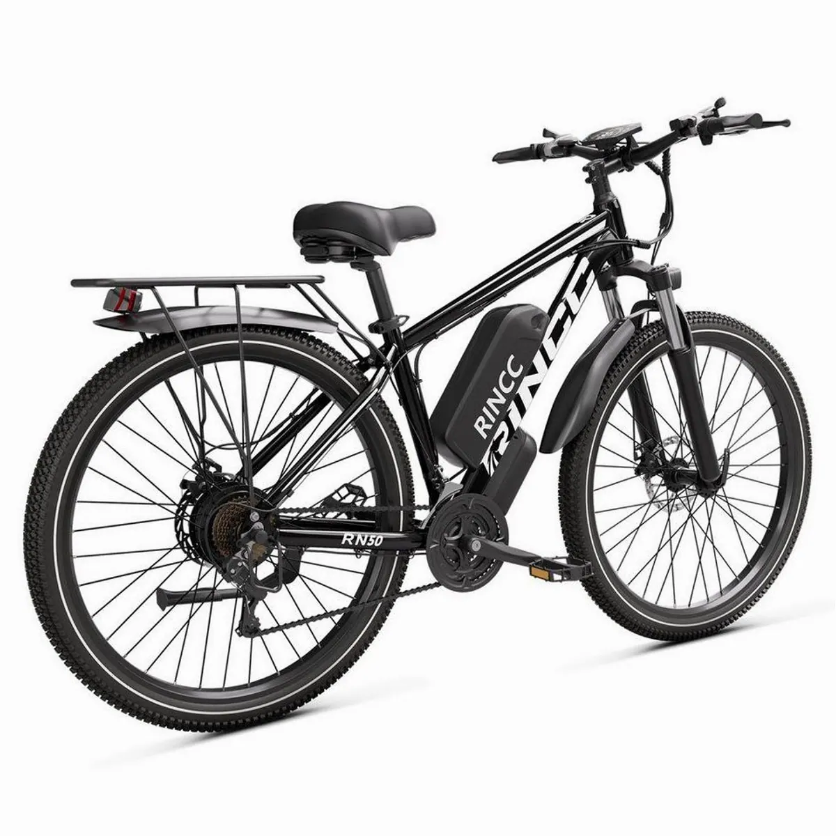 Rincc RN50 E-Bike 29", hohe Reichweite, 21-Gang-Schaltung