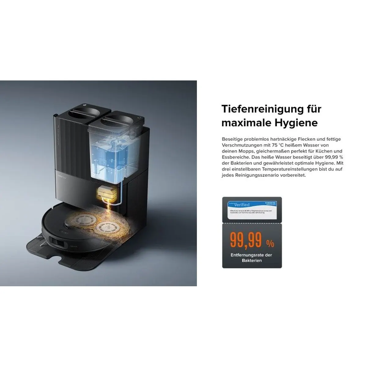 Roborock Qrevo Edge 5V1, hohe Saugleistung, intelligente Navigation, Wischfunktion 2
