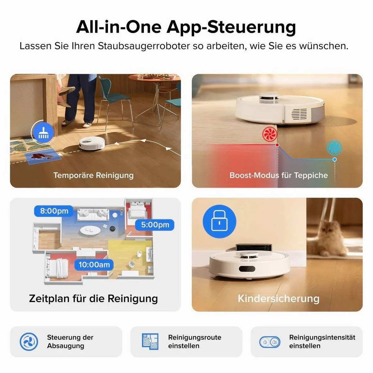 Roborock Q7 L5 Saugroboter, effiziente Lidar-Navigation, starke Saugkraft, 2-in-1 Reinigung 5