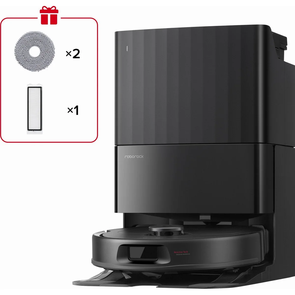 Roborock Qrevo S ProX, 18.500 Pa Saugkraft, All-in-One-Station