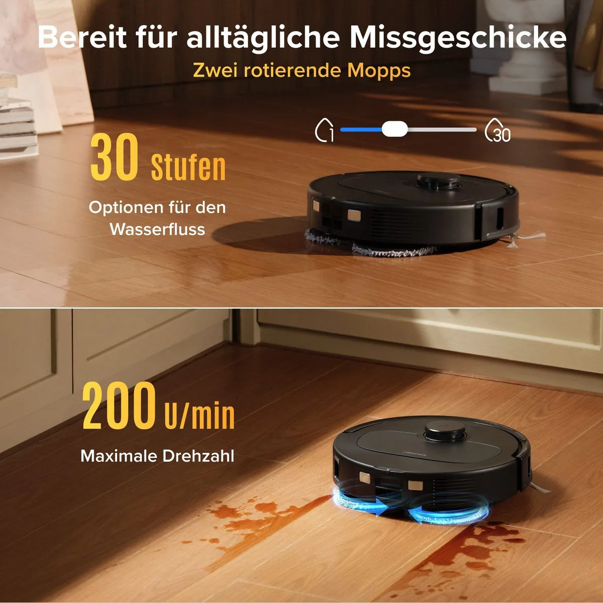 Roborock Qrevo S ProX, 18.500 Pa Saugkraft, All-in-One-Station 3