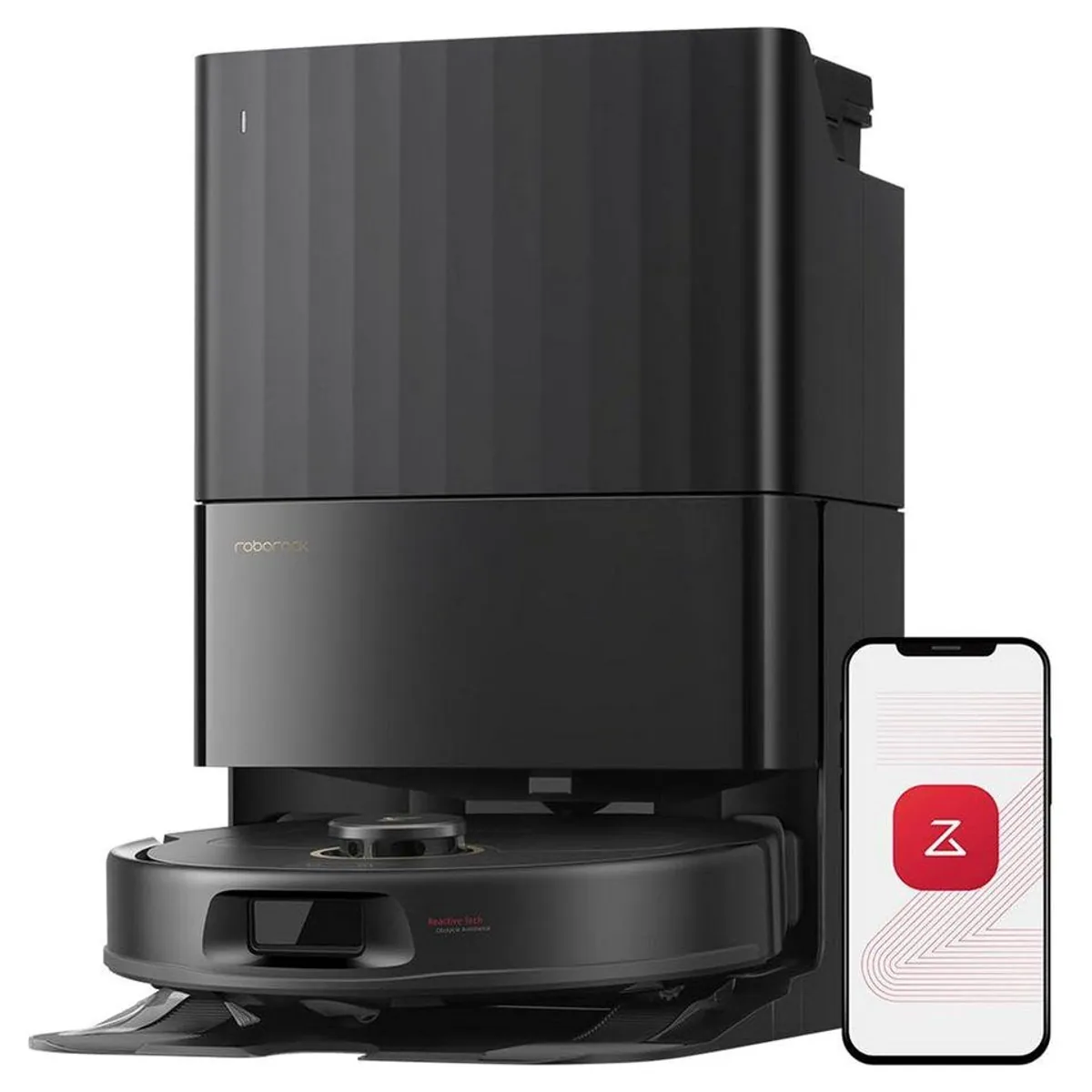 Roborock Saugroboter Qrevo S5V, 12000 Pa Saugkraft, multifunktionale Dockingstation