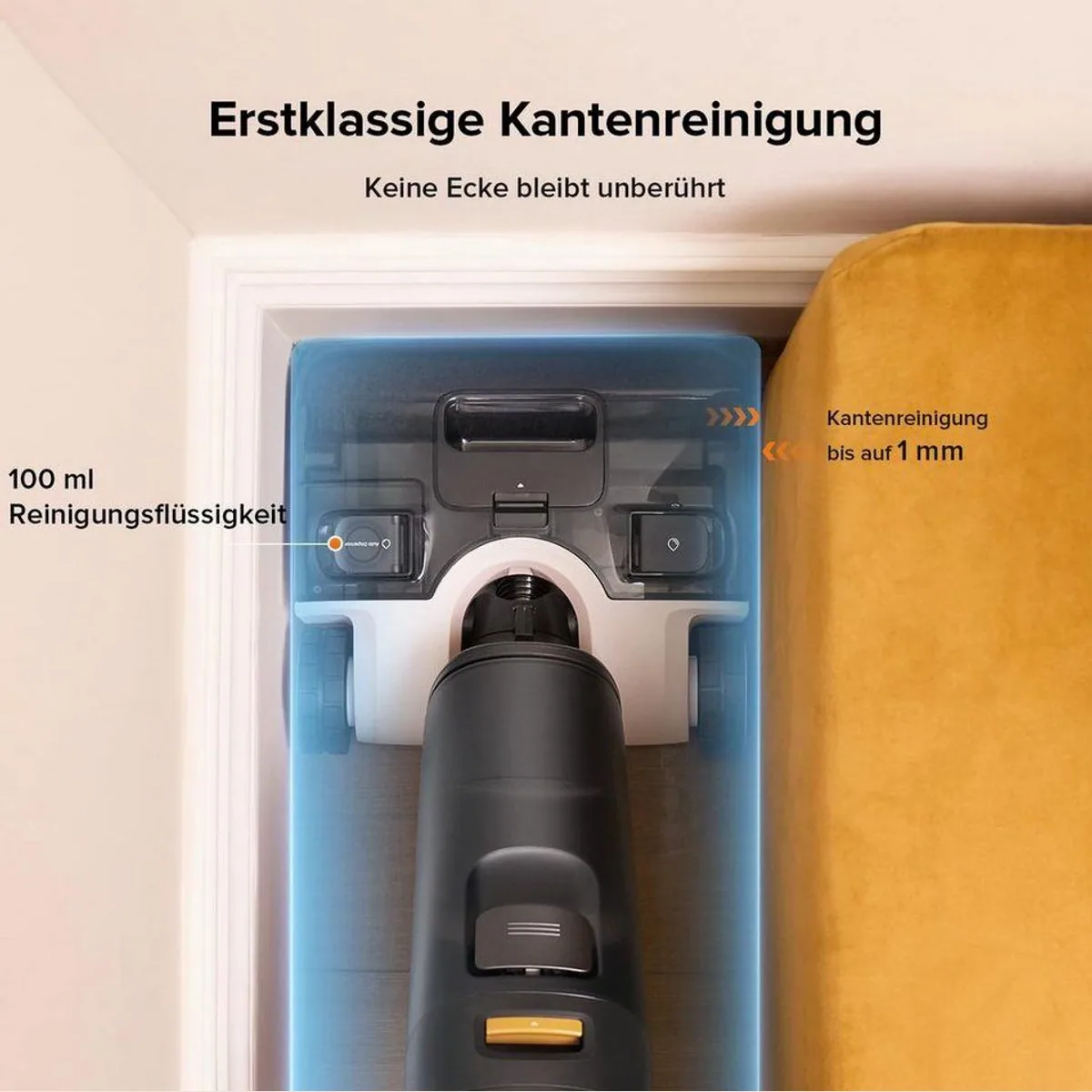 Roborock F25 ALT, intelligente Nass-Trocken-Reinigung, 20.000 Pa Saugkraft, flachliegendes Design 5