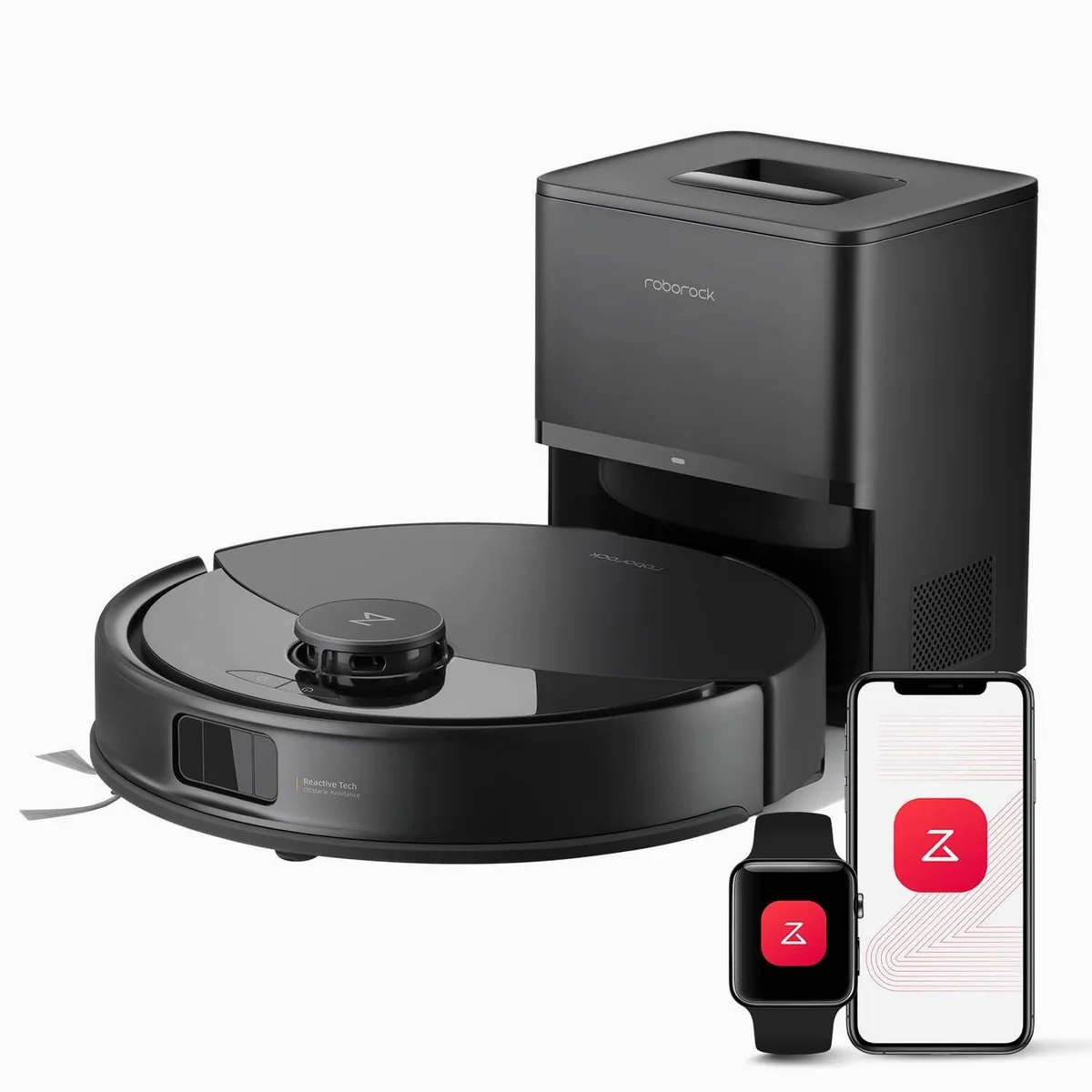 Roborock Saugroboter Q10 PF+, 10000 Pa Saugkraft, AutoLifting-Wischsystem