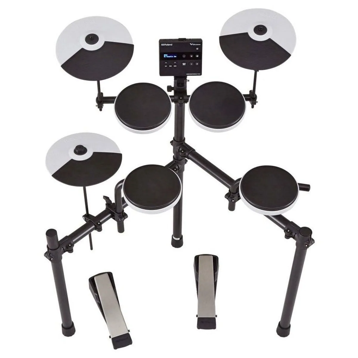 Roland TD-02K E-Drum Set, ideal für Einsteiger, 16 spielfertige Kits, integrierte Coach-Funktionen 3
