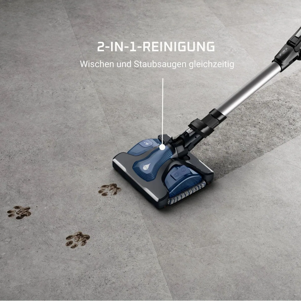 Rowenta X-Force Flex 14.60 Aqua, leistungsstark, flexibles Design, 2-in-1 Wisch- und Saugfunktion 5