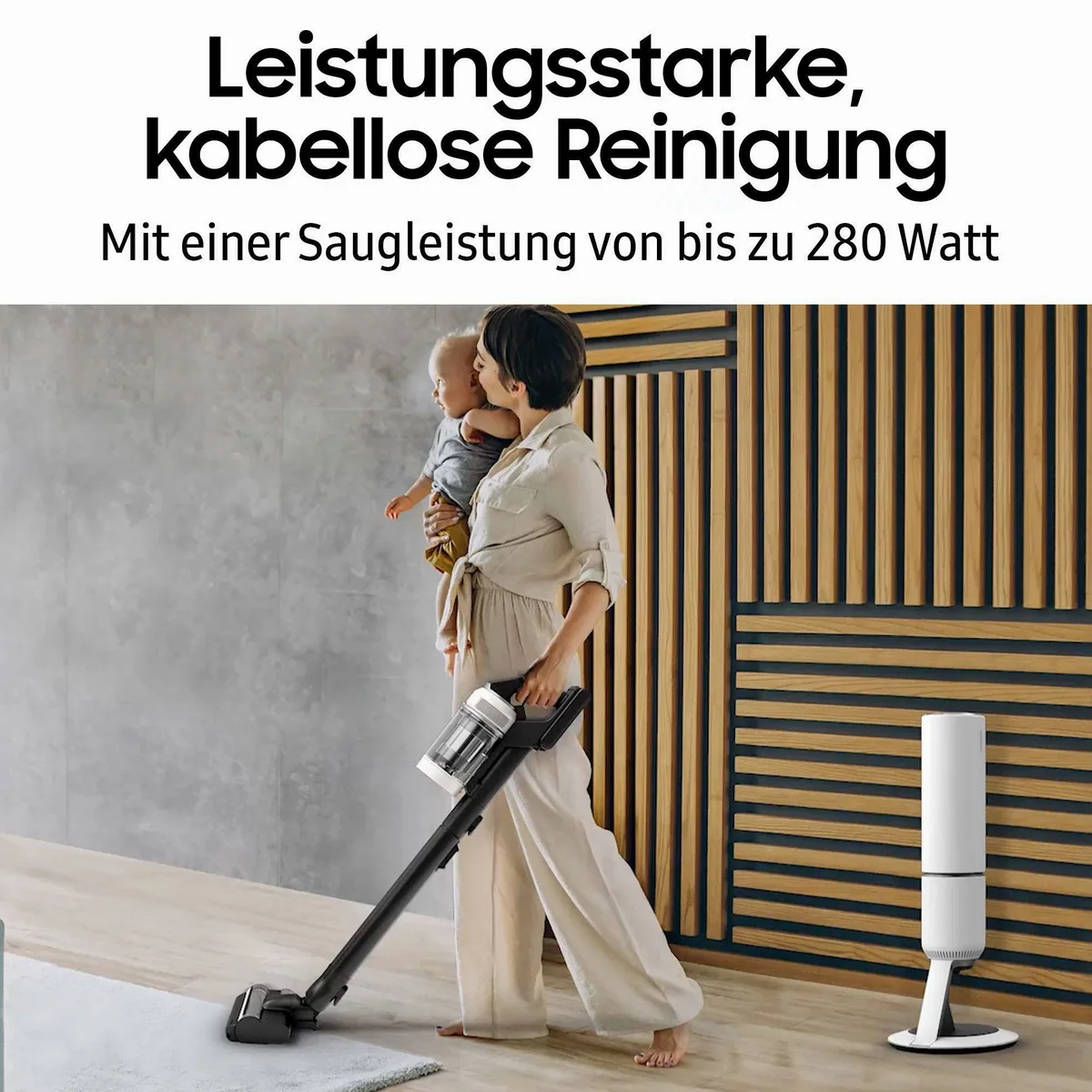 Samsung Akku-Handstaubsauger BESPOKE AI Jet CompleteClean, leistungsstark, beutellos, kompakt 4