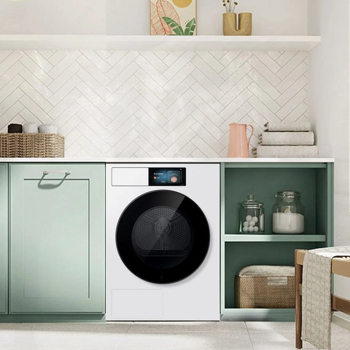 Samsung Wärmepumpentrockner DV90F09F4W, energieeffizient, leise, benutzerfreundlich 2
