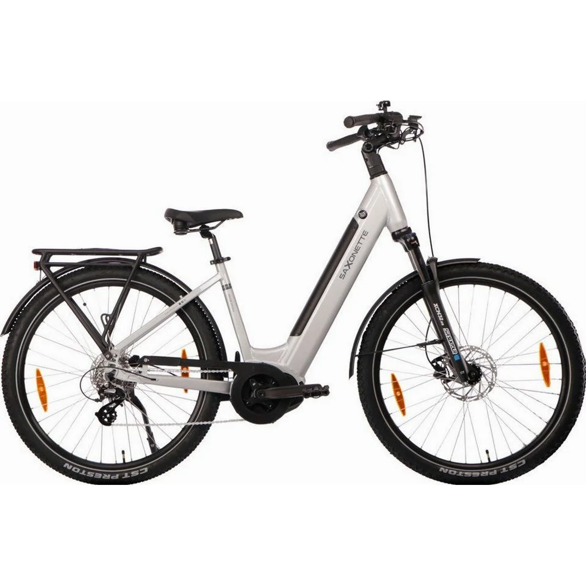 SAXONETTE Deluxe SUV Easy, 8-Gang Shimano ALTUS, Ananda M60 Mittelmotor, 522 Wh Akku