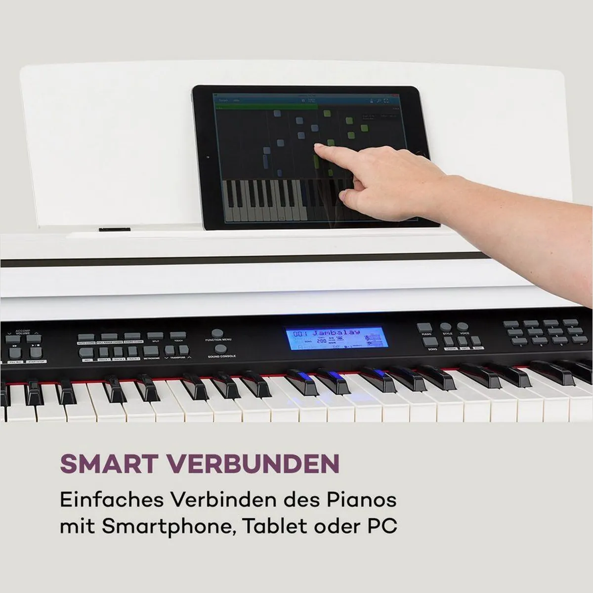 Schubert Subi 88 MK II Digitalpiano, 88 gewichtete Tasten, 360 Klangfarben 4