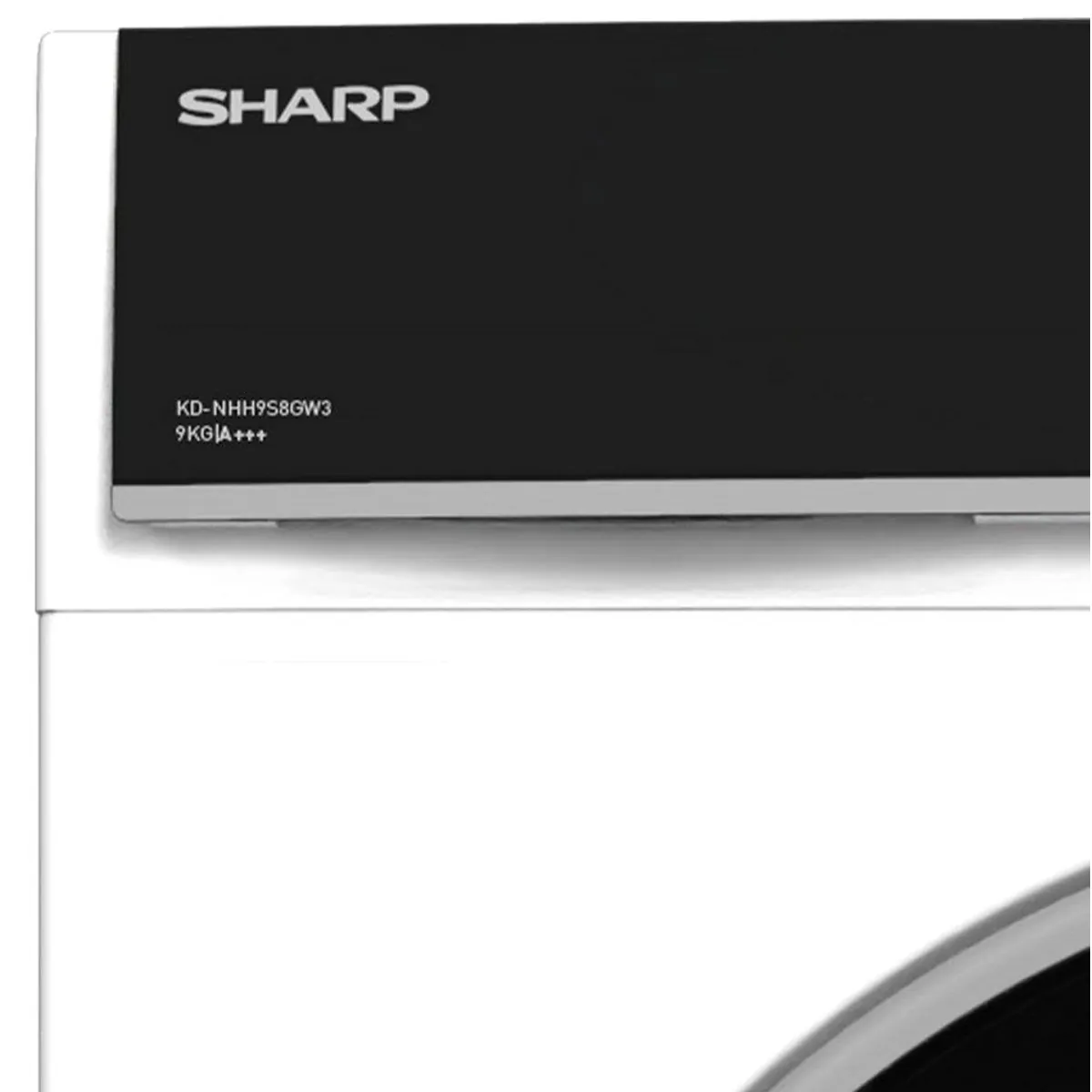 Sharp KD-NHH9S8GW3-DE Wärmepumpentrockner, 9 kg Fassungsvermögen, LED-Display, Knitterschutz 3