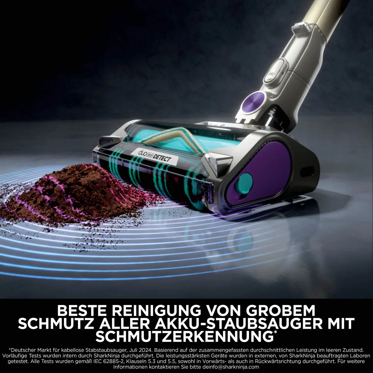 Shark PowerDetect Clean & Empty IP3251EUT, leistungsstark, beutellos, automatische Entleerung 3