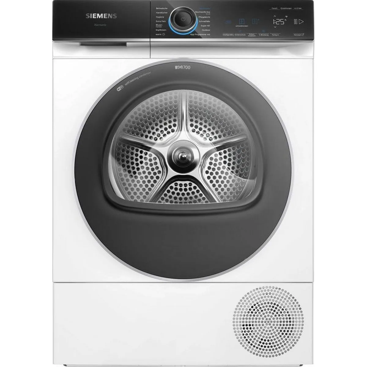 SIEMENS Wärmepumpentrockner WQ45B2B40, energieeffizient, selbstreinigend, 9 kg Fassungsvermögen