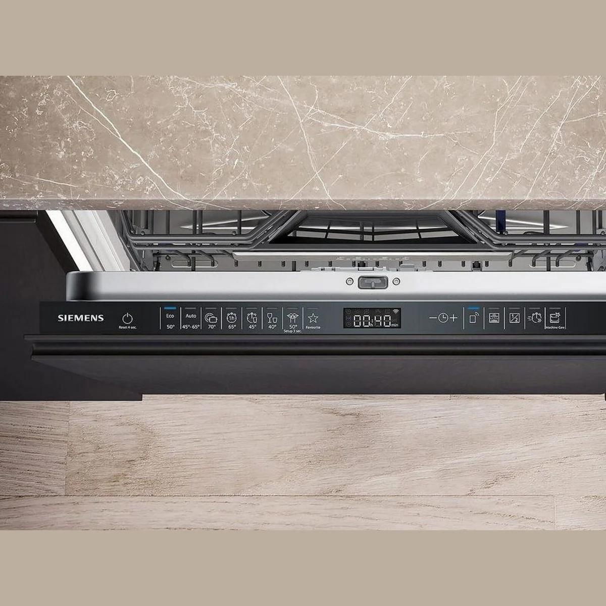 SIEMENS vollintegrierbarer Geschirrspüler SN65ZX07CE, 14 Maßgedecke, HomeConnect-fähig 2