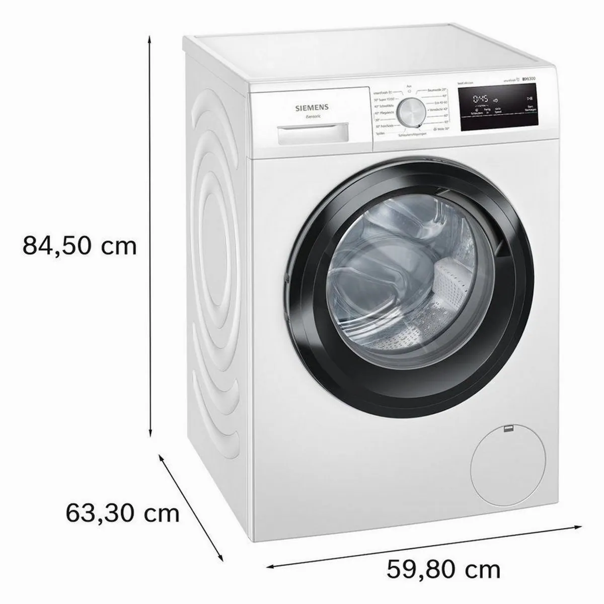 Siemens WM14N0G4 iQ300 Waschmaschine, 8 kg, 1400 U/min, iQdrive Motor, aquaStop 3