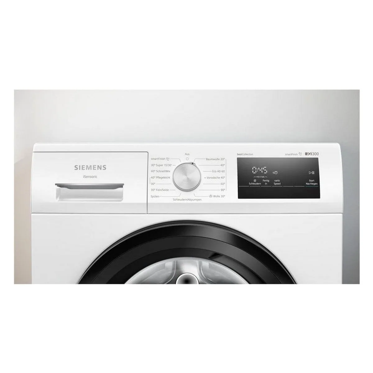 Siemens WM14N0G4 iQ300 Waschmaschine, 8 kg, 1400 U/min, iQdrive Motor, aquaStop 4