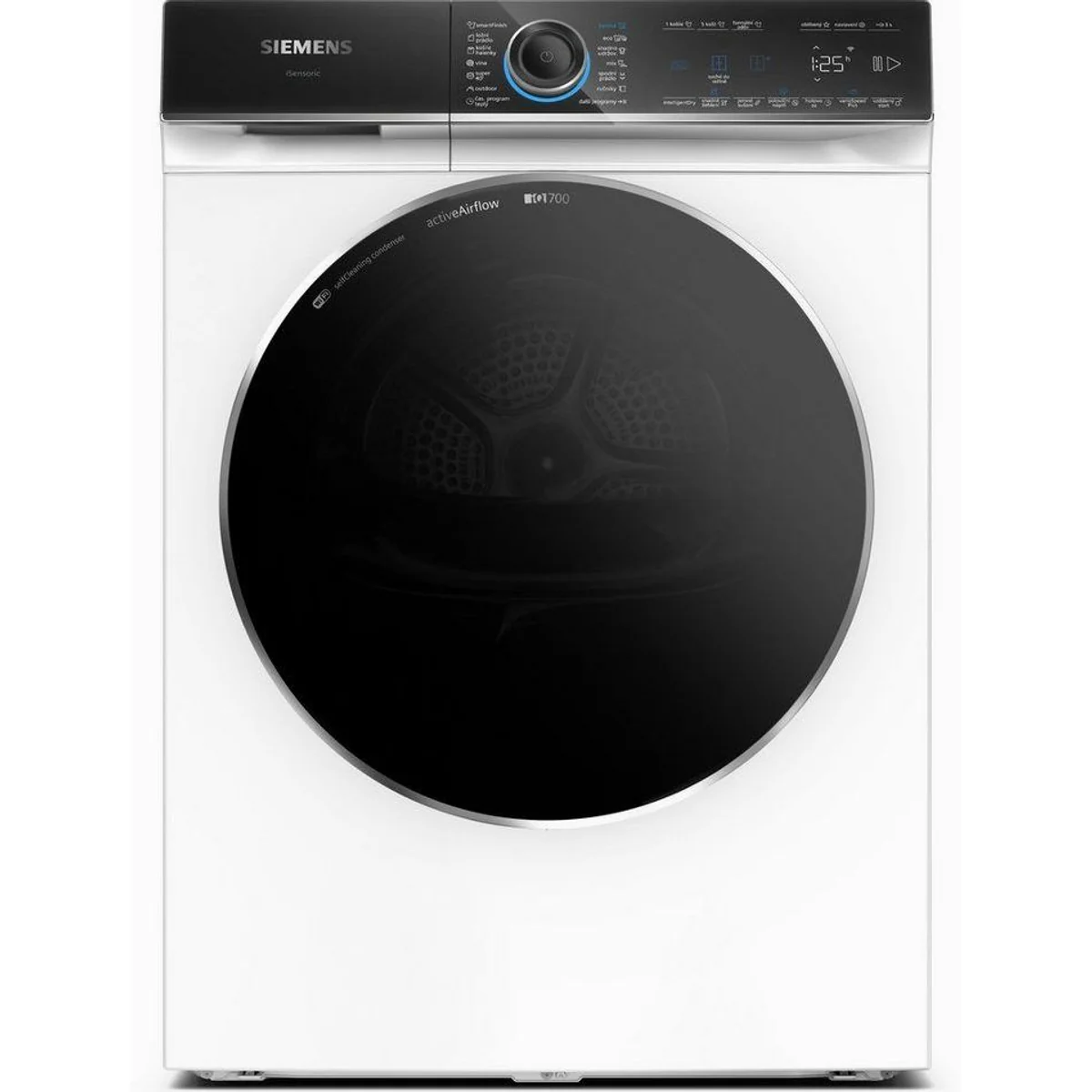SIEMENS Wärmepumpentrockner iQ700 WR47B2C40, energieeffizient und zeitsparend