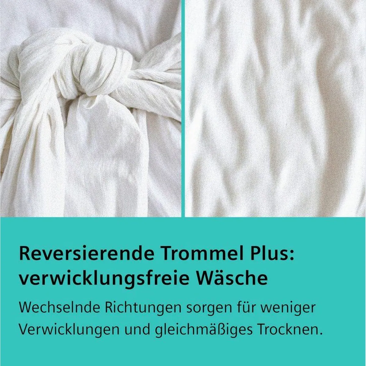 SIEMENS Wärmepumpentrockner iQ700 WR47B2C40, energieeffizient und zeitsparend 3