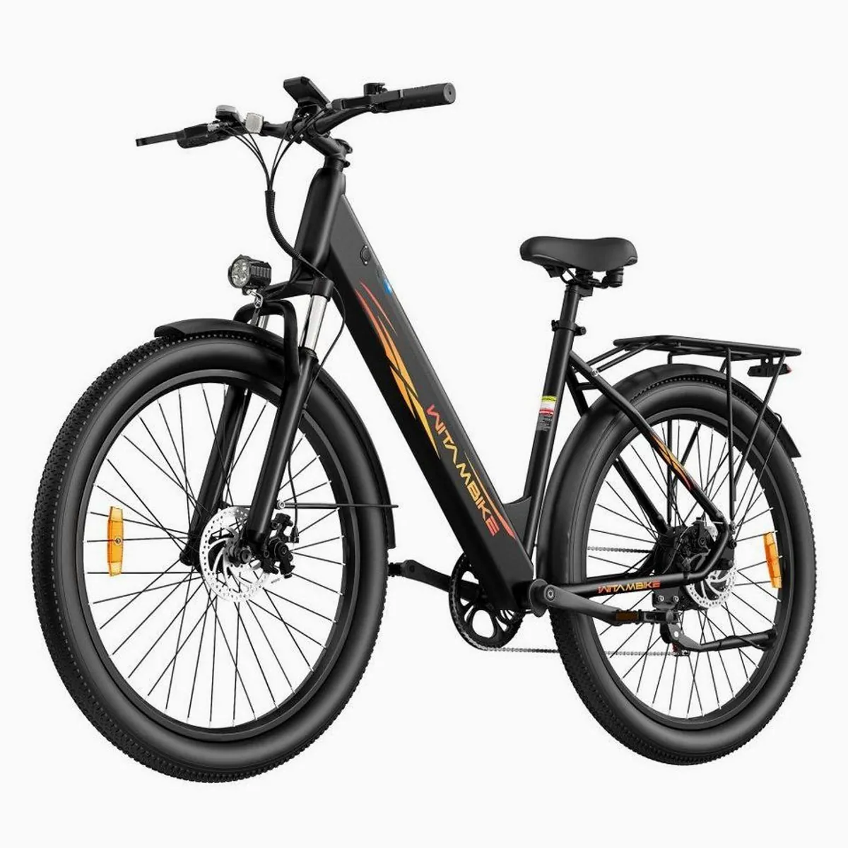 SSY E-Bike Elektrofahrrad für Erwachsene, kraftvoller Heckmotor, umfangreiche Ausstattung