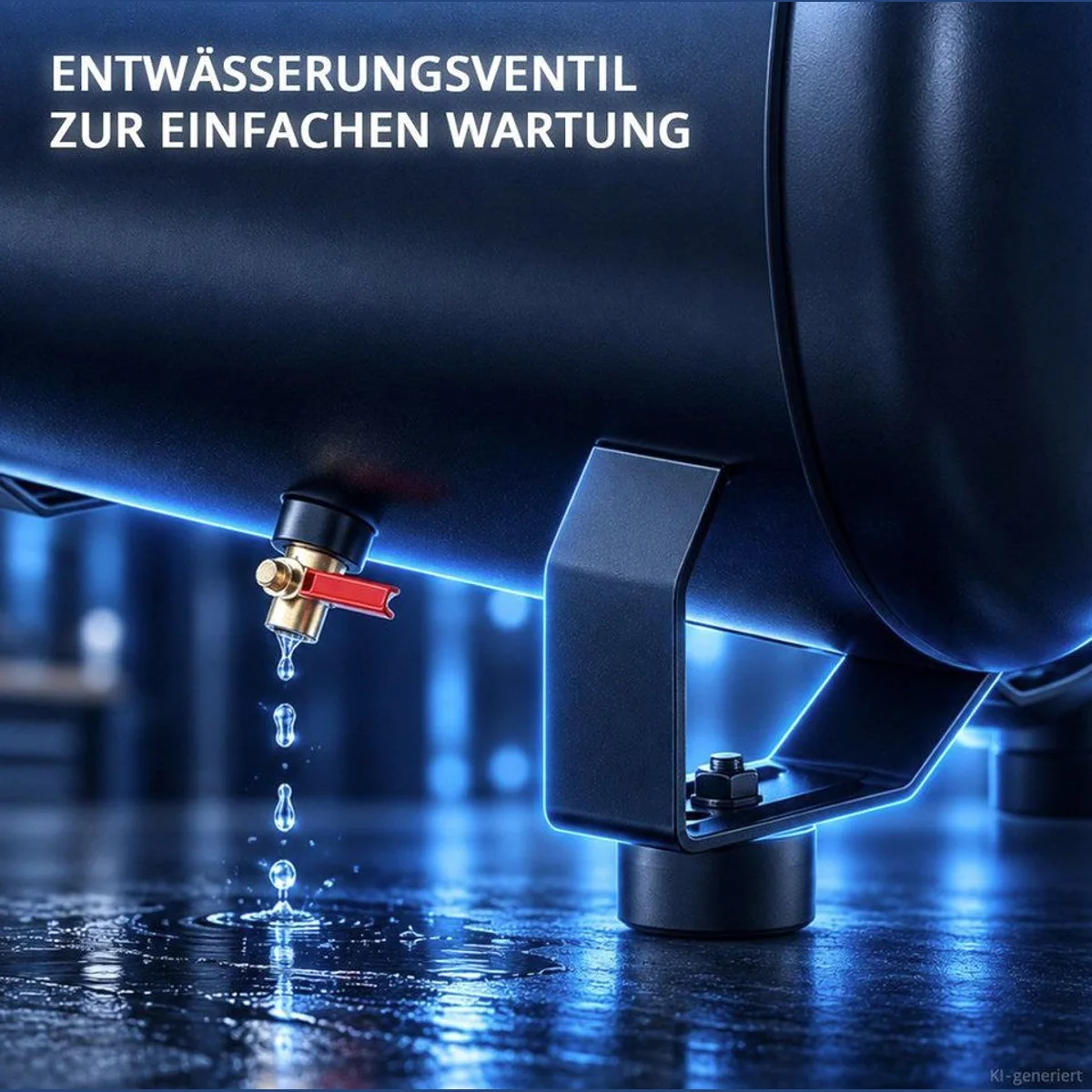 STAHLWERK Kompressor ST-501 Pro, 50 L Kessel, 10 bar Druck, 250 l/min Ansaugleistung 2